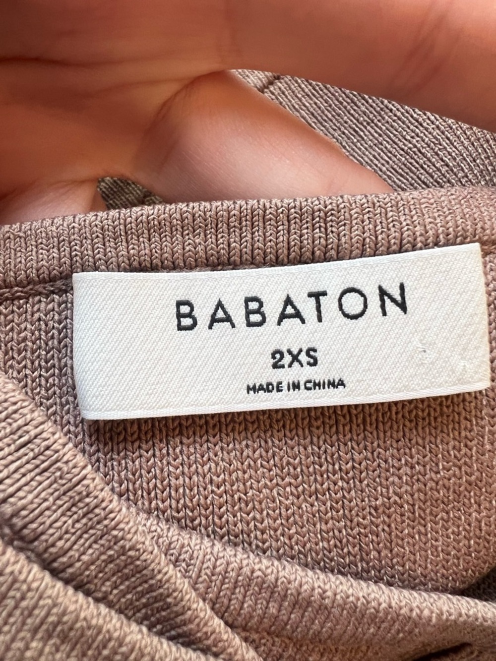 Aritzia sculpt knit bustier tank warm taupe - Picture 10 of 12